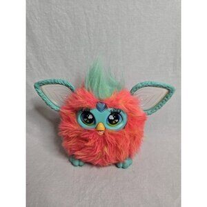2023 Hasbro Coral Furby Plush Interactive Toy. Tested- Working.